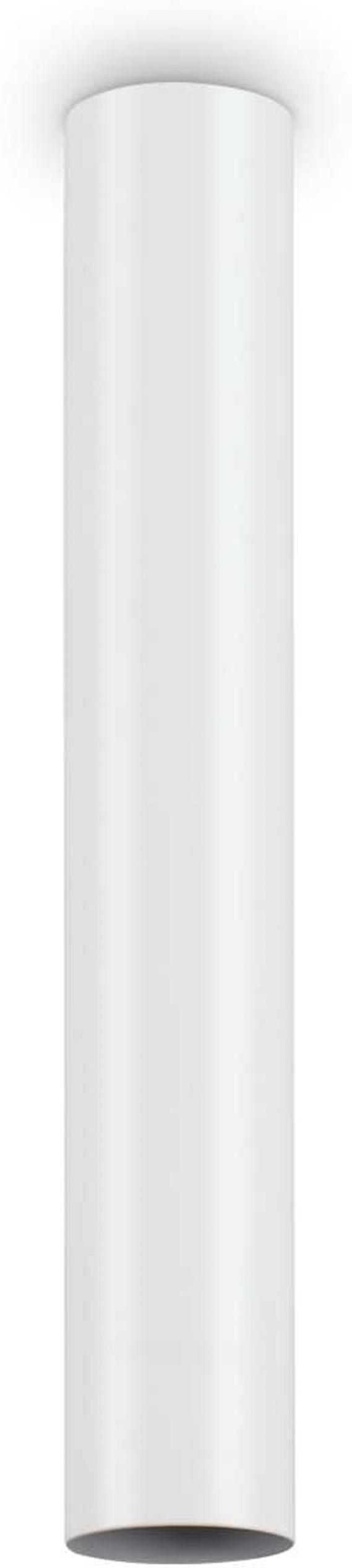 Look Loftslampe Gu10 Max 28w Gu10 Hvid Krom Metal ø60xh400mm