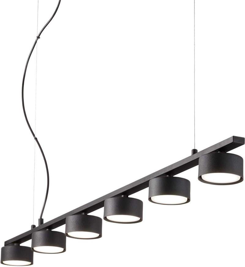 Elegant Minor Pendel Lampe i Sort Metal - Max 15W