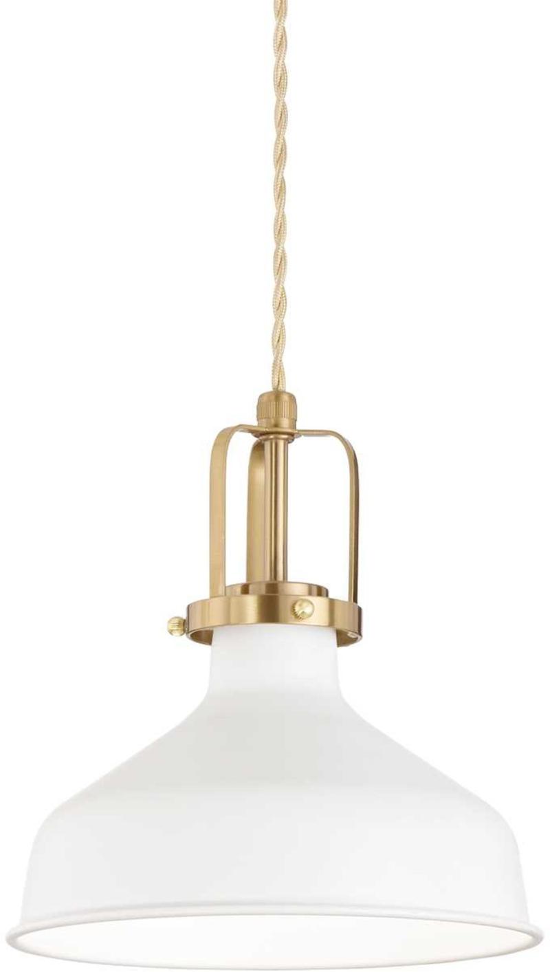Eris Pendel Lampe E27 Max 60w E27 Hvid Metal ø210xhmin330 Max2100mm