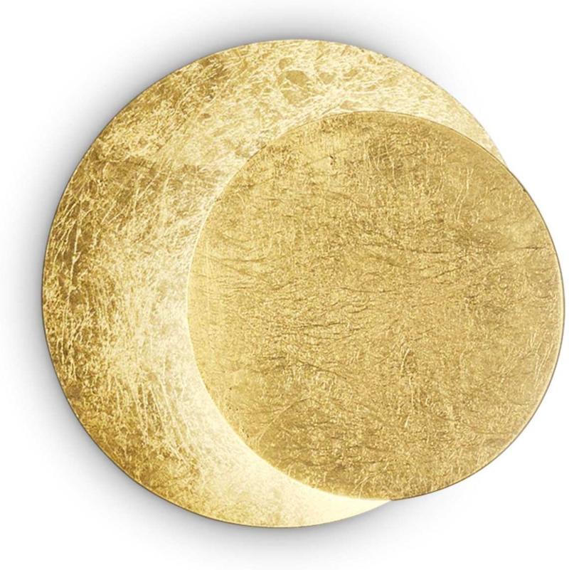 Elegant Tick Væglampe i Guld - 6W LED Belysning