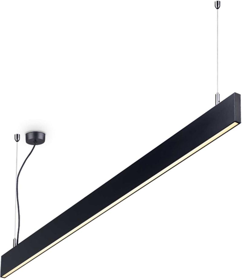 Linus Pendel Lampe - Elegant Sort LED 34W fra Ideal Lux
