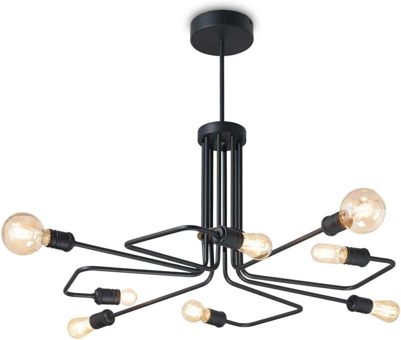 Triumph Pendel Lampe i Sort Metal - Elegant Belysning