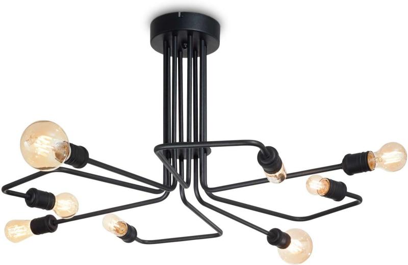 Triumph Loftslampe E27 Max 60w E27 Sort Metal ø920xh415mm
