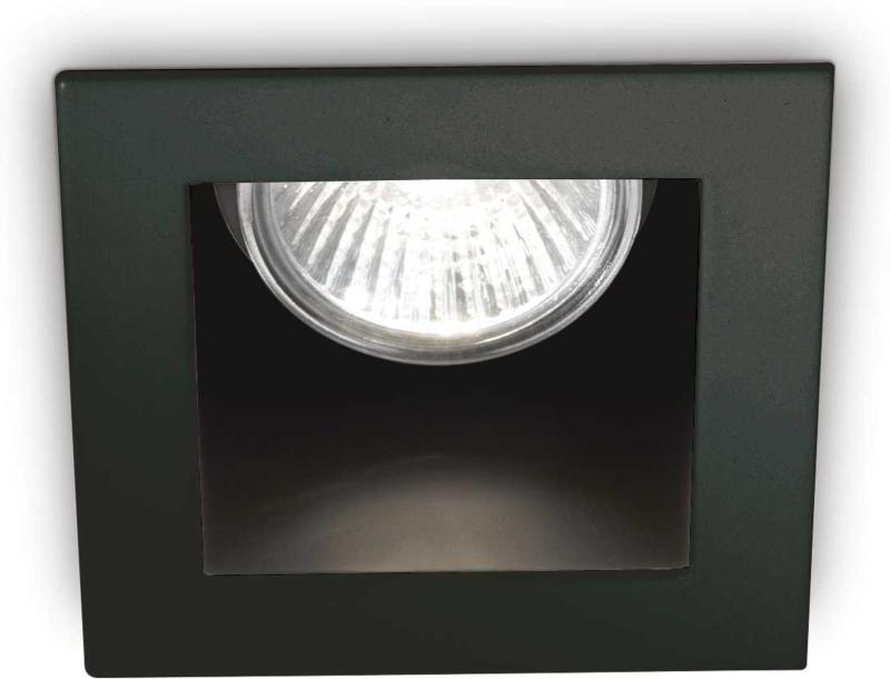 Funky Indbygningslampe GU10 i Sort Metal – Stilfuldt Design