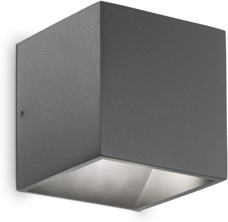 Rubik Udendørs Væglampe 9W LED - Antracit, Aluminium