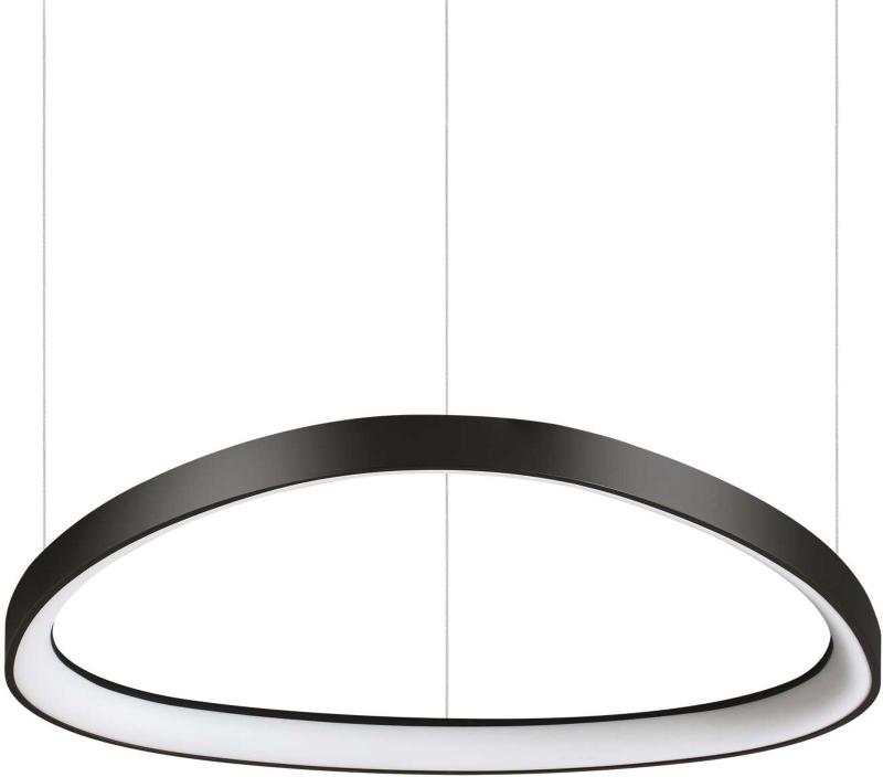 Gemini  Pendel Lampe  Led 48w  Led  Sort  Metal  Plast  L610xhmin185 Max1515xb610mm