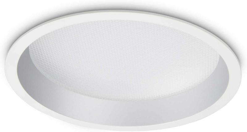 Deep Indbygningslampe 30w Led 3250 Lumen 4000 Kelvin Aluminium Metal ø210xh60mm