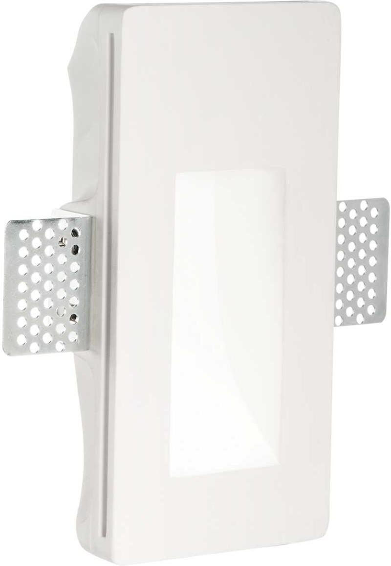 Walky Indbygningslampe 1W LED - Elegant Hvid Gipsbelysning