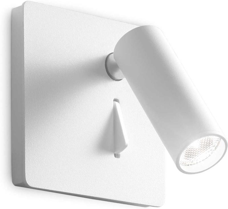 Lite Væglampe Led 3w Led Hvid Metal L85xh85xb90mm