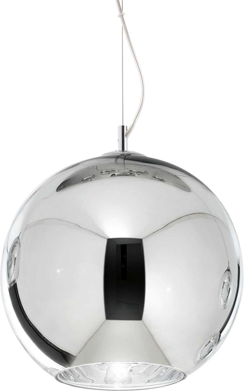 Elegant Nemo Pendel Lampe i Krom og Glas - Max 60W