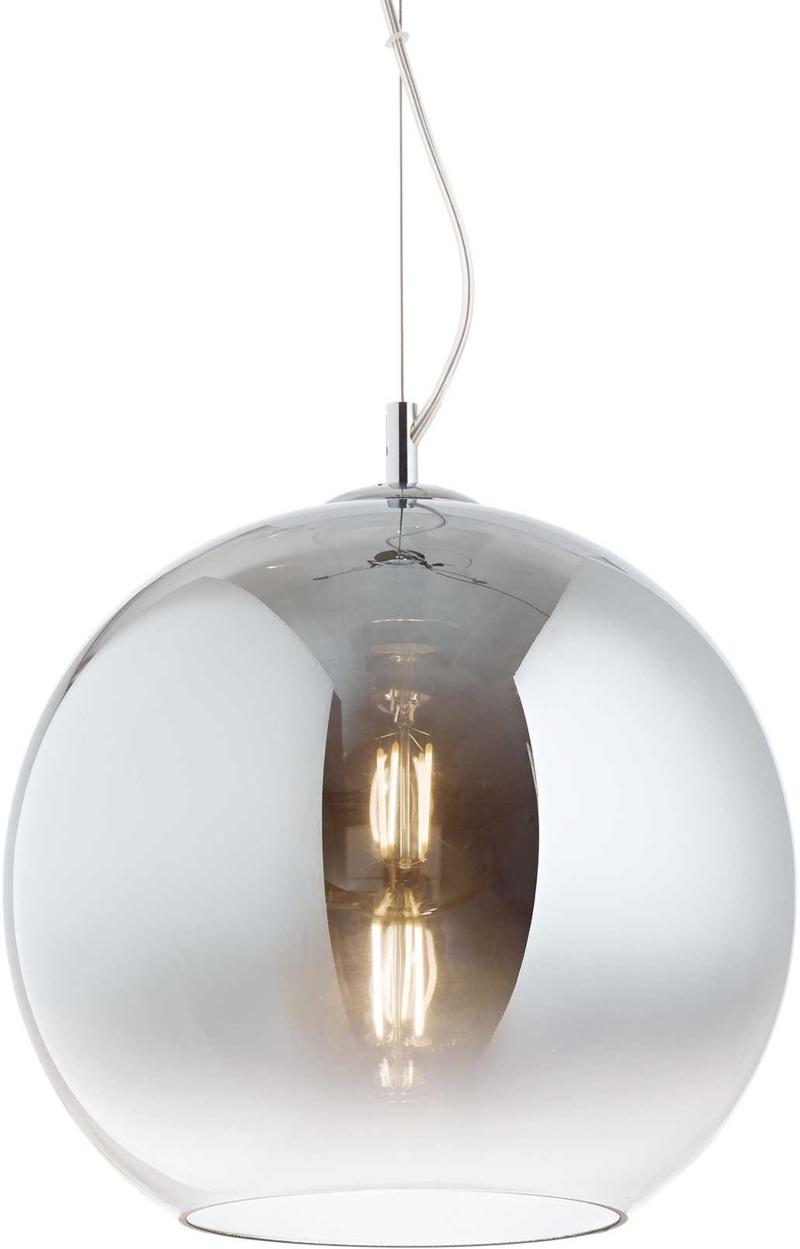 Nemo Pendel Lampe i Krom og Glas - Elegant Belysning