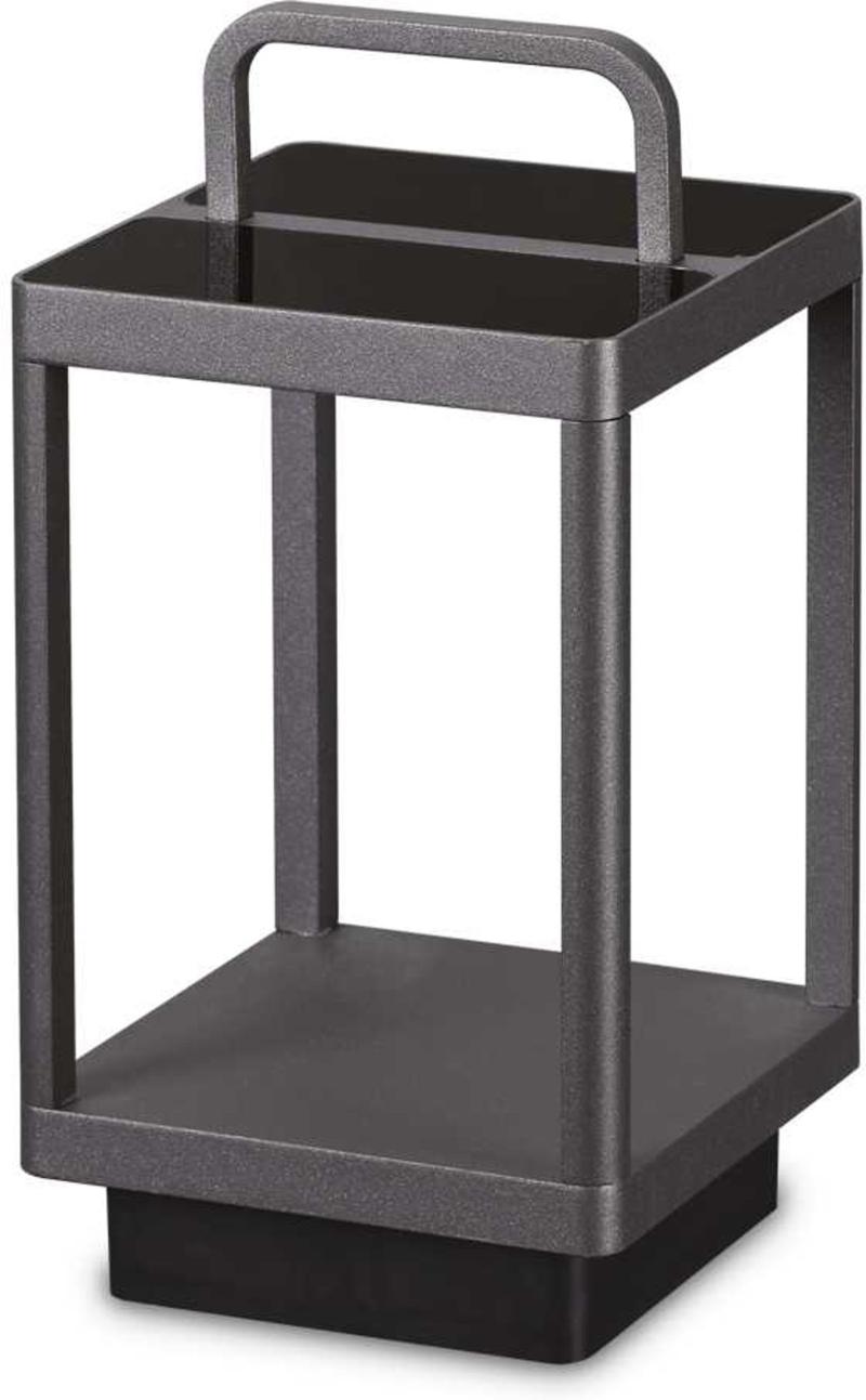 Stardust Udendørs Bordlampe - Elegant Antracit LED Lanterne