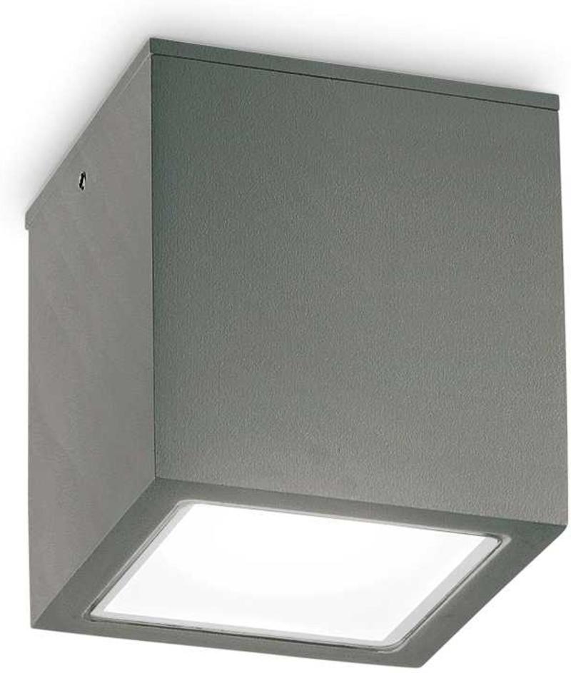 Techo  Udendørs Loftslampe  Gu10 Max     20w  Gu10  Antracit  Metal  Glas  L90xh95xb90mm
