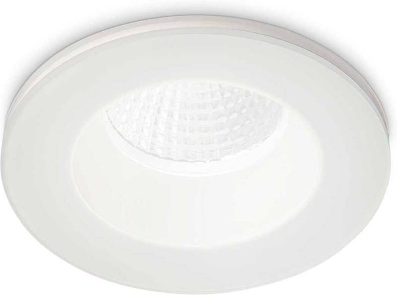 Room-65 Indbygningslampe 8w Led Hvid Aluminium Metal ø98xh50mm