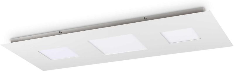 Relax Loftslampe Led 84w Led Hvid Aluminium Metal L1100xh40xb500mm