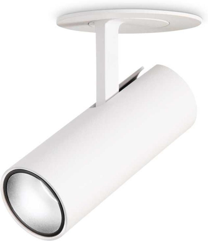 Play Indbygningslampe 7W LED - Elegant Hvid Aluminium