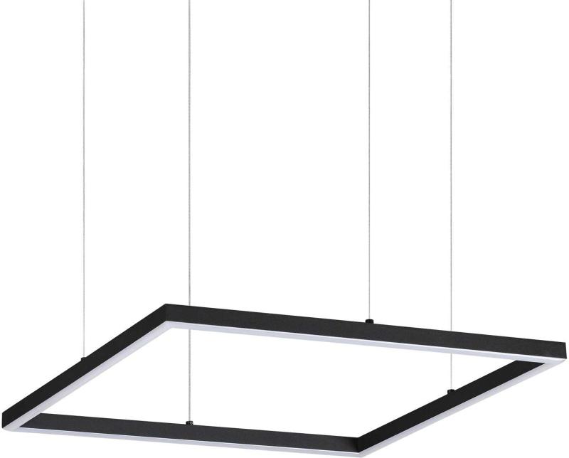 Oracle Slim  Pendel Lampe  33w  Led  Sort 3000 Kelvin  Aluminium  Metal  Plast  L500xhmin90 Max2040xb500mm