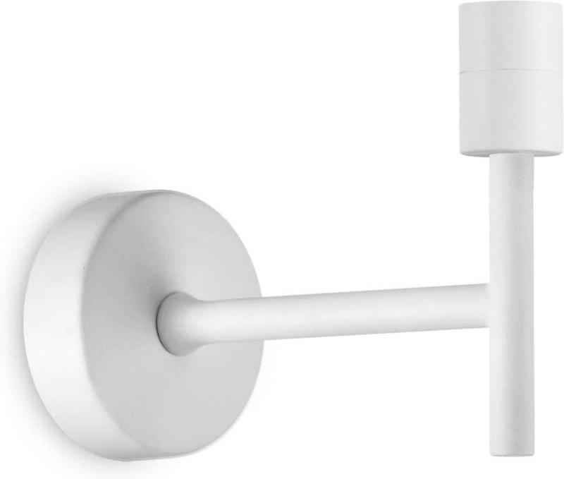 Set Væglampe E27 Max 60w E27 Hvid Metal Aluminium L85xh160xb190mm