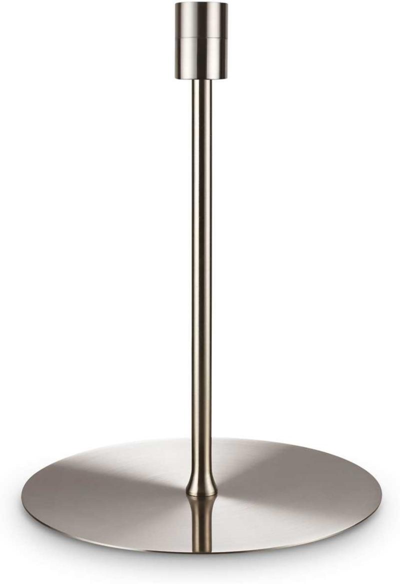 Elegant bordlampe i nikkel og metal - perfekt til dit hjem!
