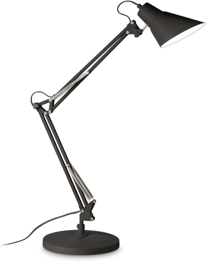 Sally  Bordlampe  E27 Max     42w  E27  Sort  Metal  L200xh580xb360mm
