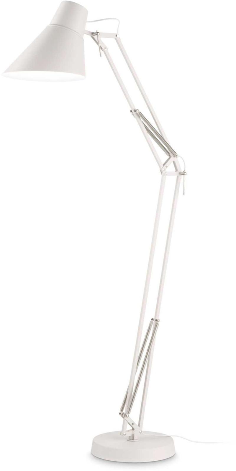Sally Gulvlampe i Hvid Metal - Elegant Design og Stil
