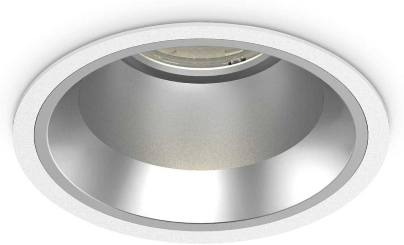 Off Indbygningslampe 28W LED Hvid 4000K Aluminium