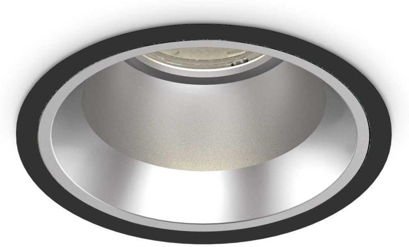 Off  Indbygningslampe  15w  Led  Sort 3000 Kelvin  Aluminium  Metal  ø110xh76mm