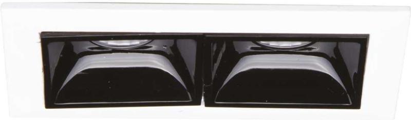 Lika Indbygningslampe 6W LED - Elegant Design i Sort Grå