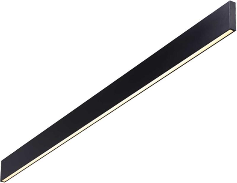 Linus Væglampe Led 34w Led Sort 4000 Kelvin Aluminium Metal L1200xh95xb20mm