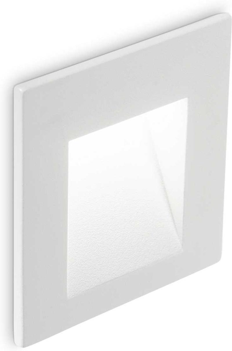 Bit  Udendørs Indbygningslampe  Led 2w  Led  Hvid 3000 Kelvin  Aluminium  Metal  L65xh70xb70mm