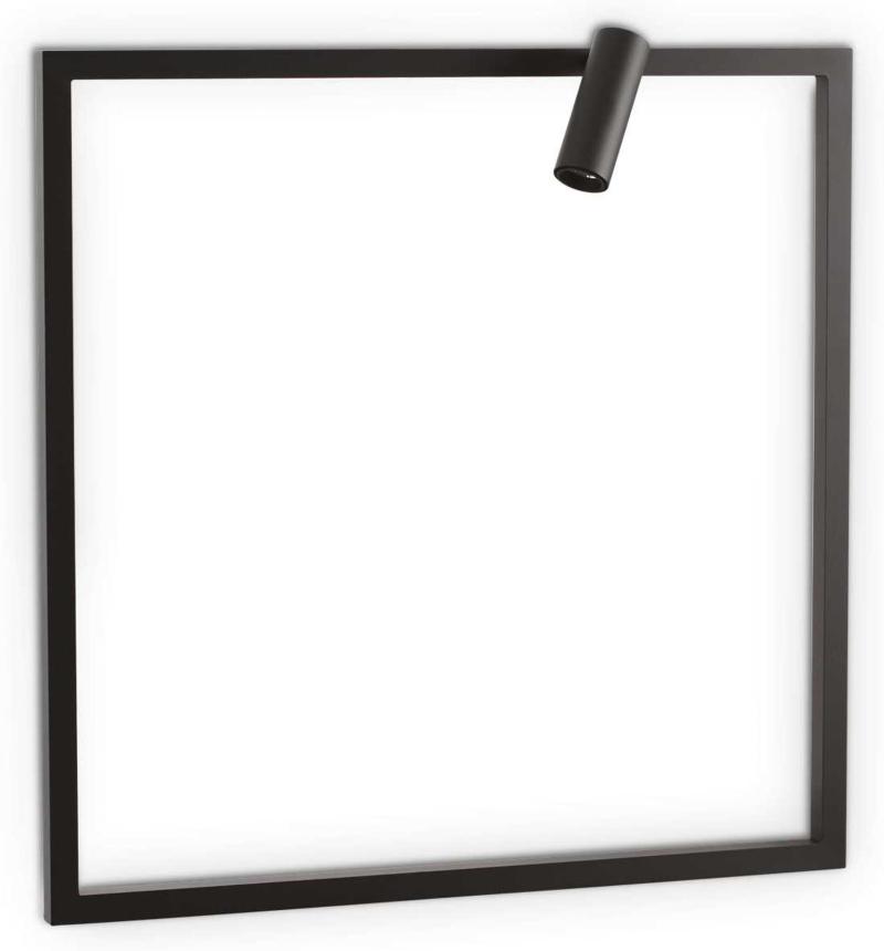 Syntesi Væglampe i Sort Metal - Elegant Design til Hjemmet