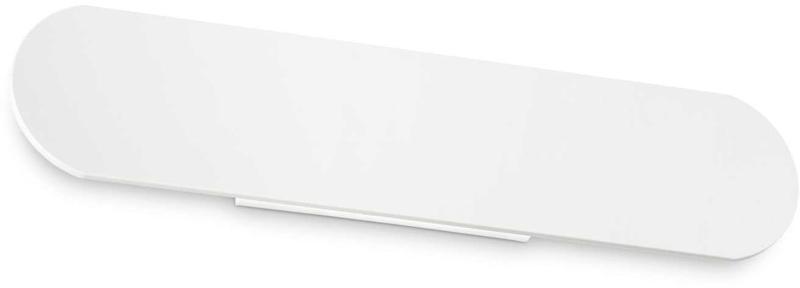 Elegant Echo Væglampe i Hvid Metal - Moderne Design