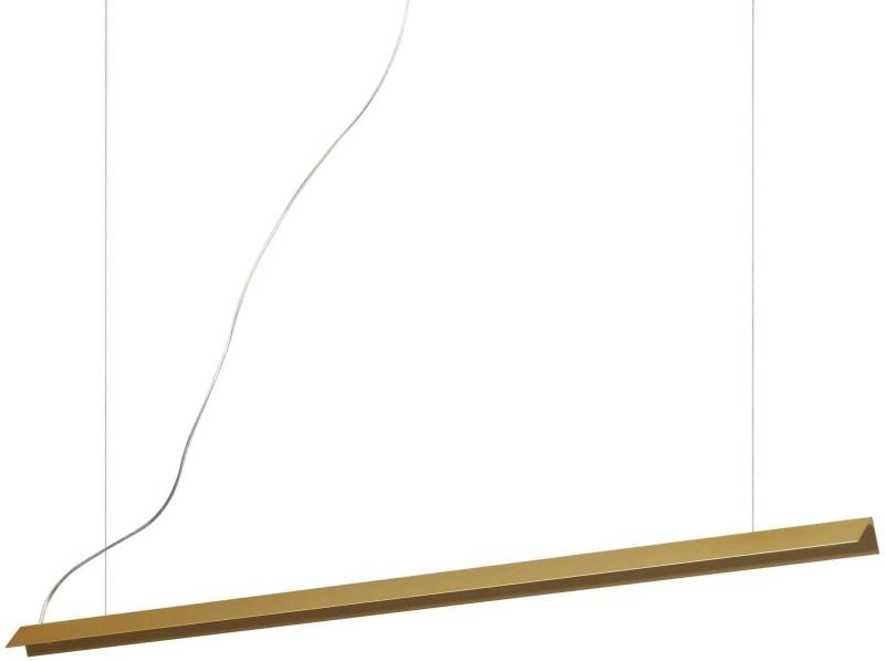 Elegant V-line Pendel Lampe i Messing og Metal