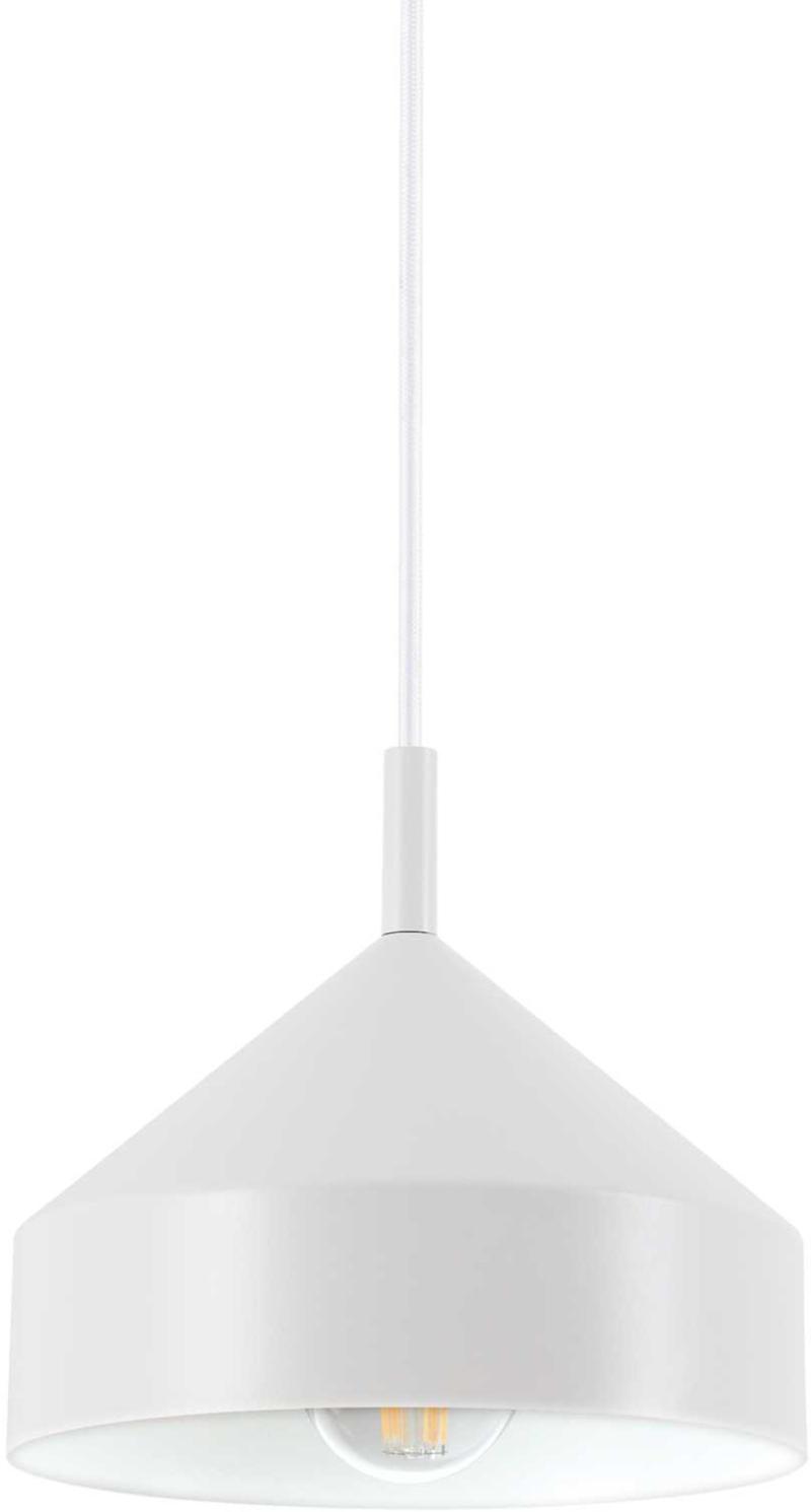 Yurta Pendel Lampe i Hvid Metal - Elegant Belysning