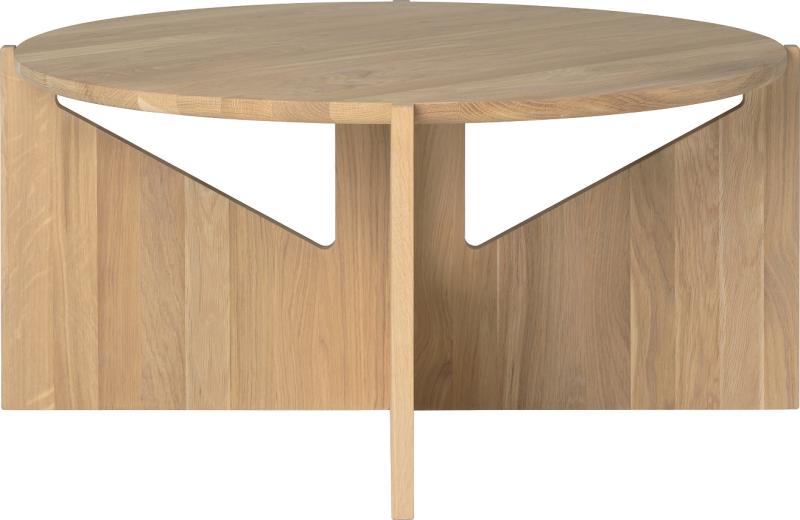 Simpelt Lakeret Småbord i Lys Natur - Elegant Design
