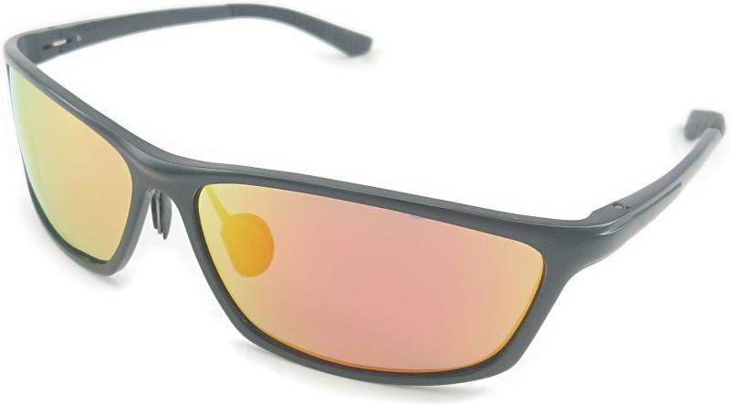Cateye Sporty Herre Solbrille i Orange - Stilsikker Beskyttelse