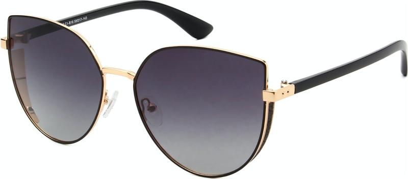 Donna Cat-eye Solbriller Til Kvinder Sort