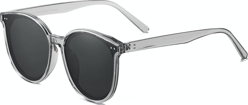 Elegant Sommerfugl Solbriller til Kvinder - Grå Design