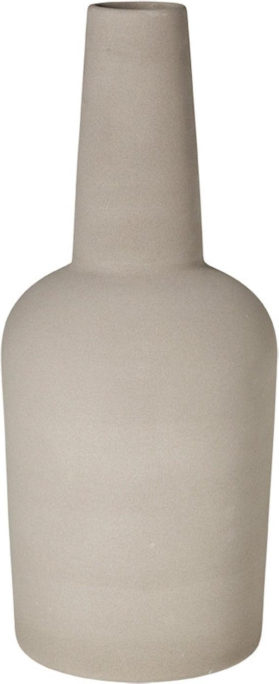 Dome Vase i Beige - Elegant Terracotta til Dekoration
