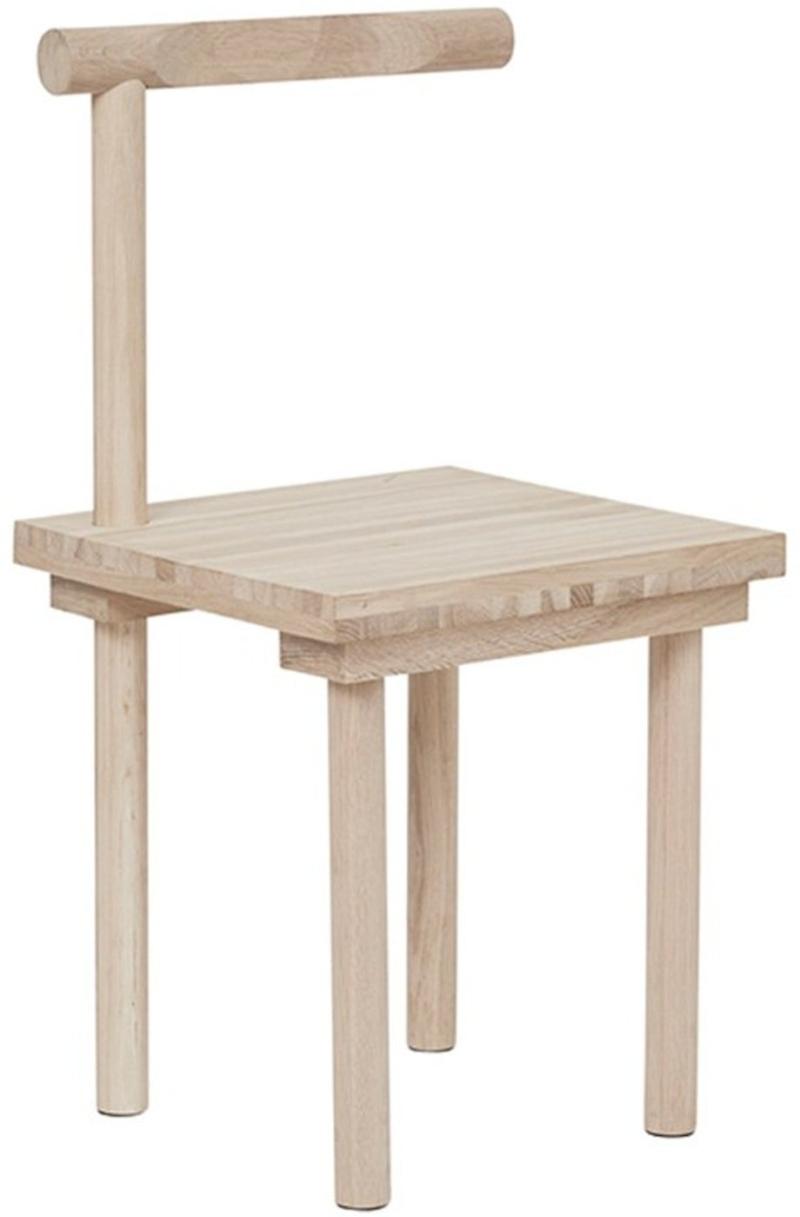 Sculptural Spisebordsstol i Eg - Unik Designstol