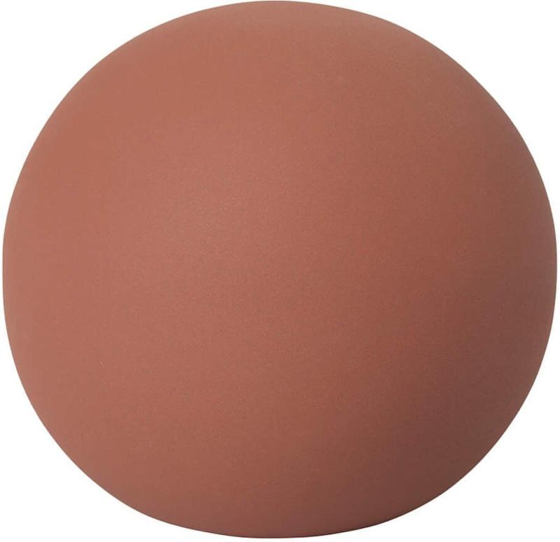Globe Skulptur i Orange - Terracotta Dekoration