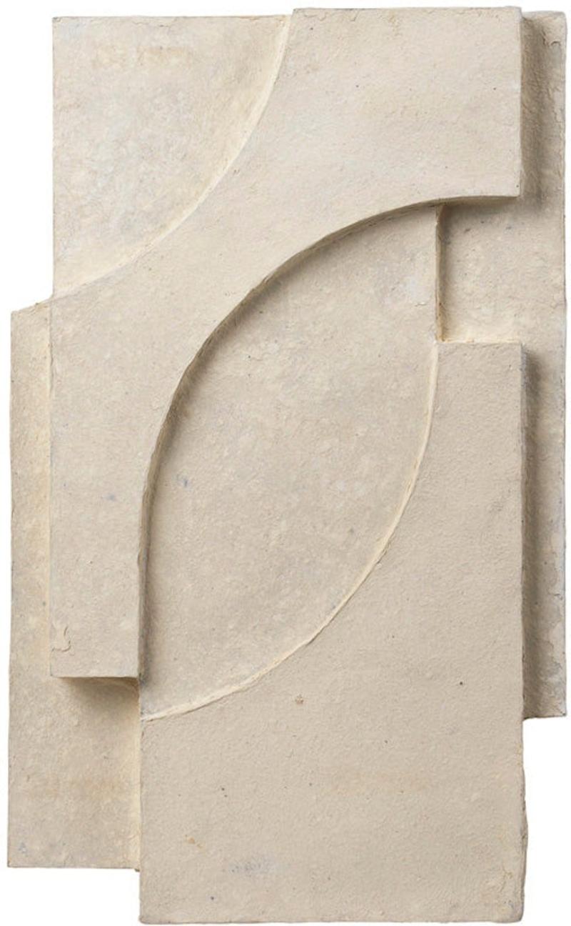 Serif Skulptur i Natur - Unik Vægdekoration fra Kristina Dam
