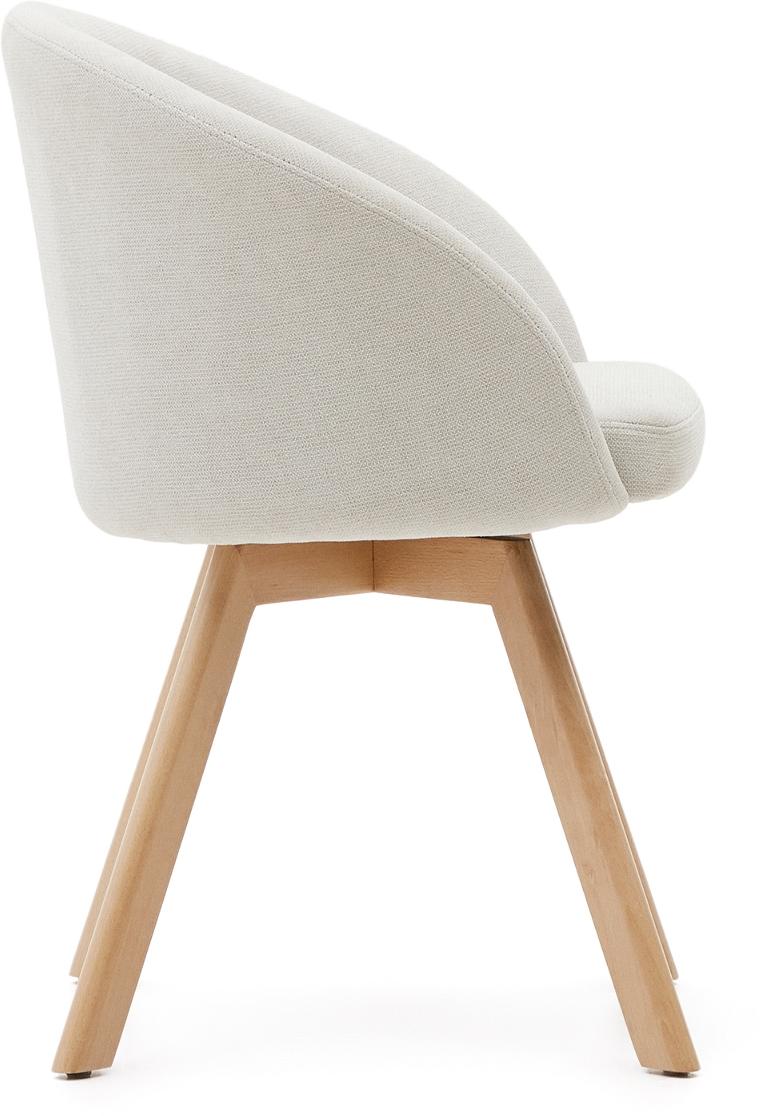 Marvin Spisebordsstol i Beige Natur - Moderne Design