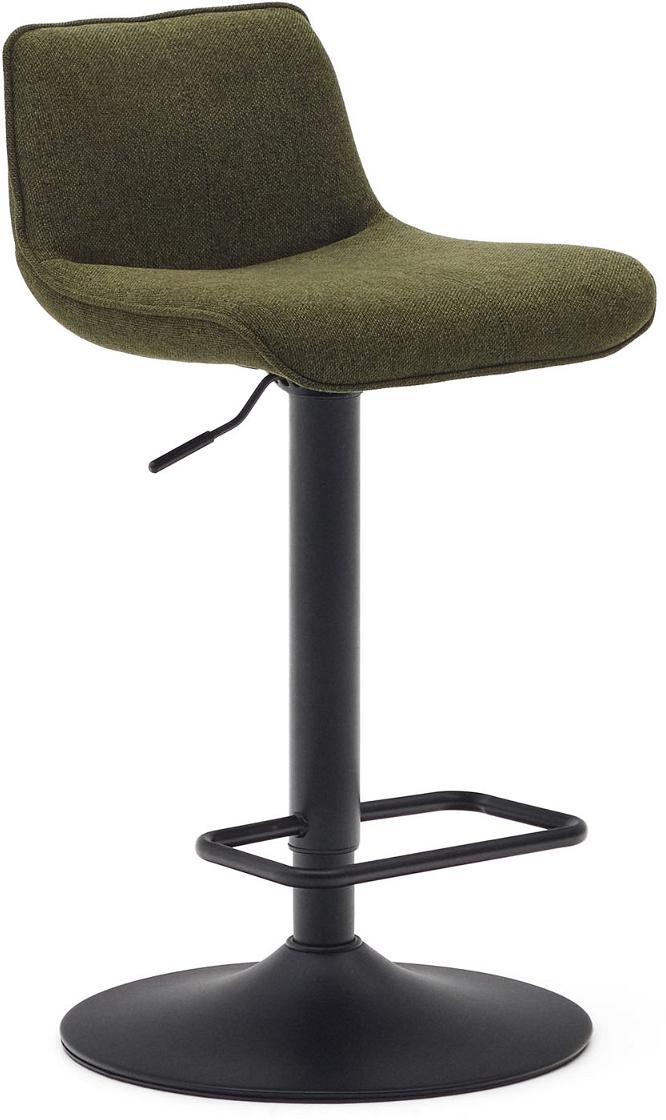 Zenda  Barstol  Grøn  H103x44 5x45      Stål