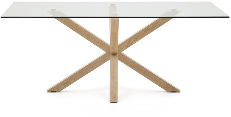 Argo Spisebord Klar Natur H75x200x100 Glas