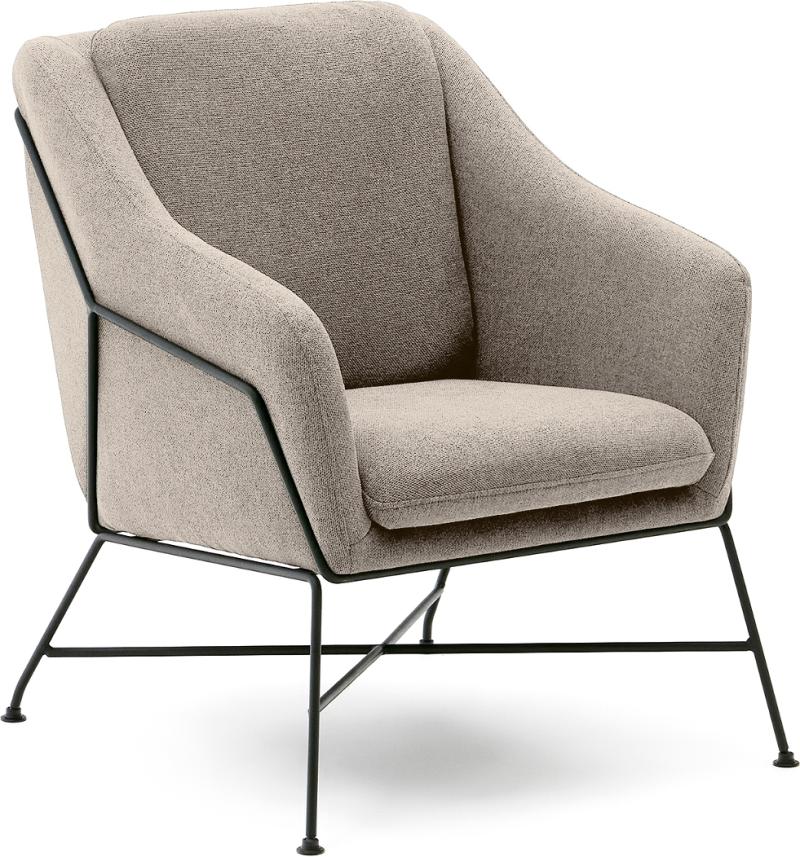 Brida  Lænestol  Beige  Stof