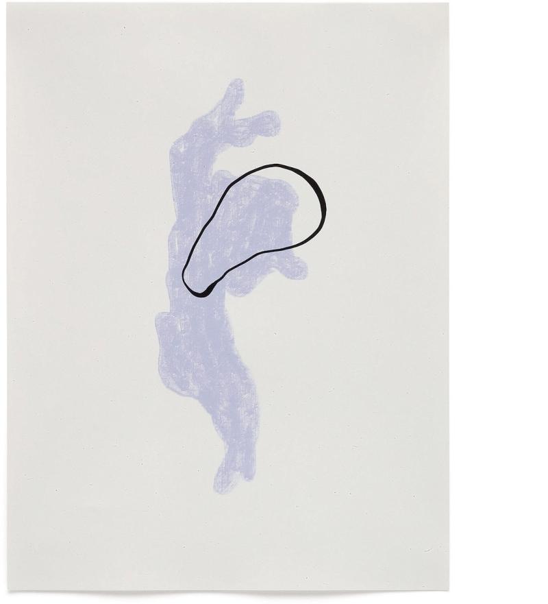 Inca  Papirprint  Blå  H10x29 8x39