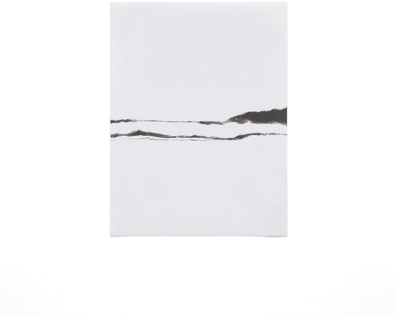 Istan Papirprint i Hvid - Nordisk Minimalisme
