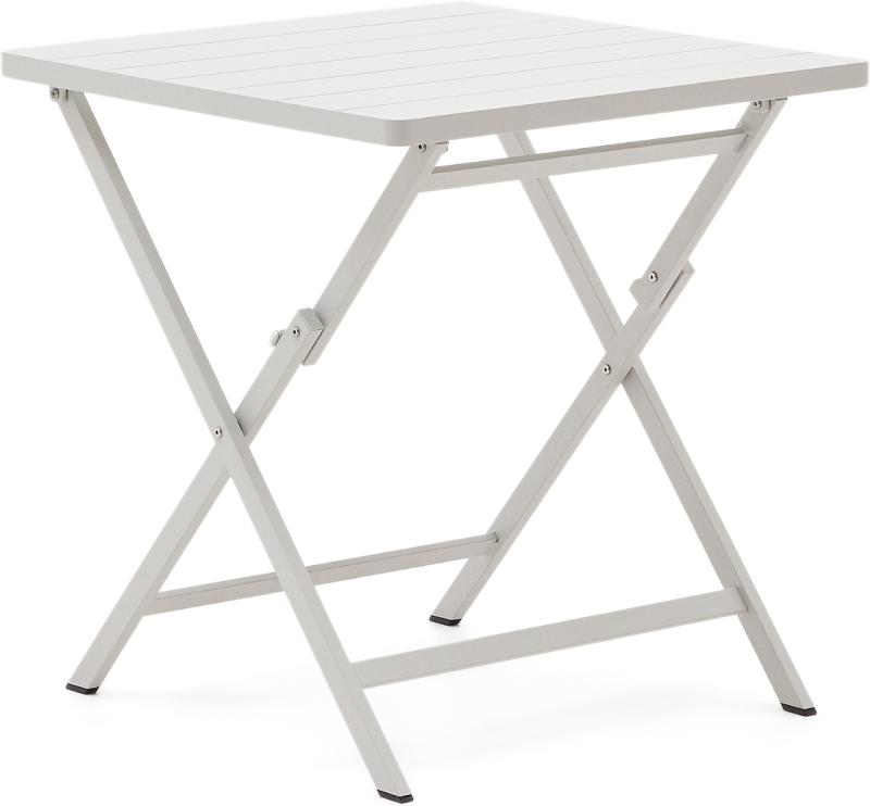 Torreta Udendørs Klapbord i Hvid - Moderne Aluminium Design