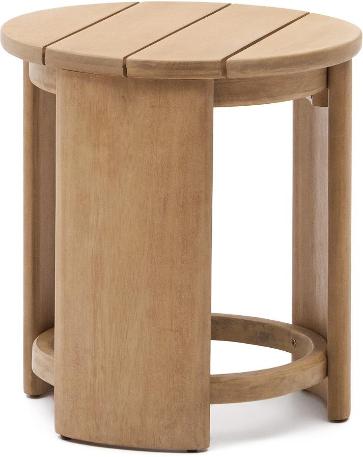 Xoriguer Udendørs Sidebord i Eukalyptustræ - Naturstil